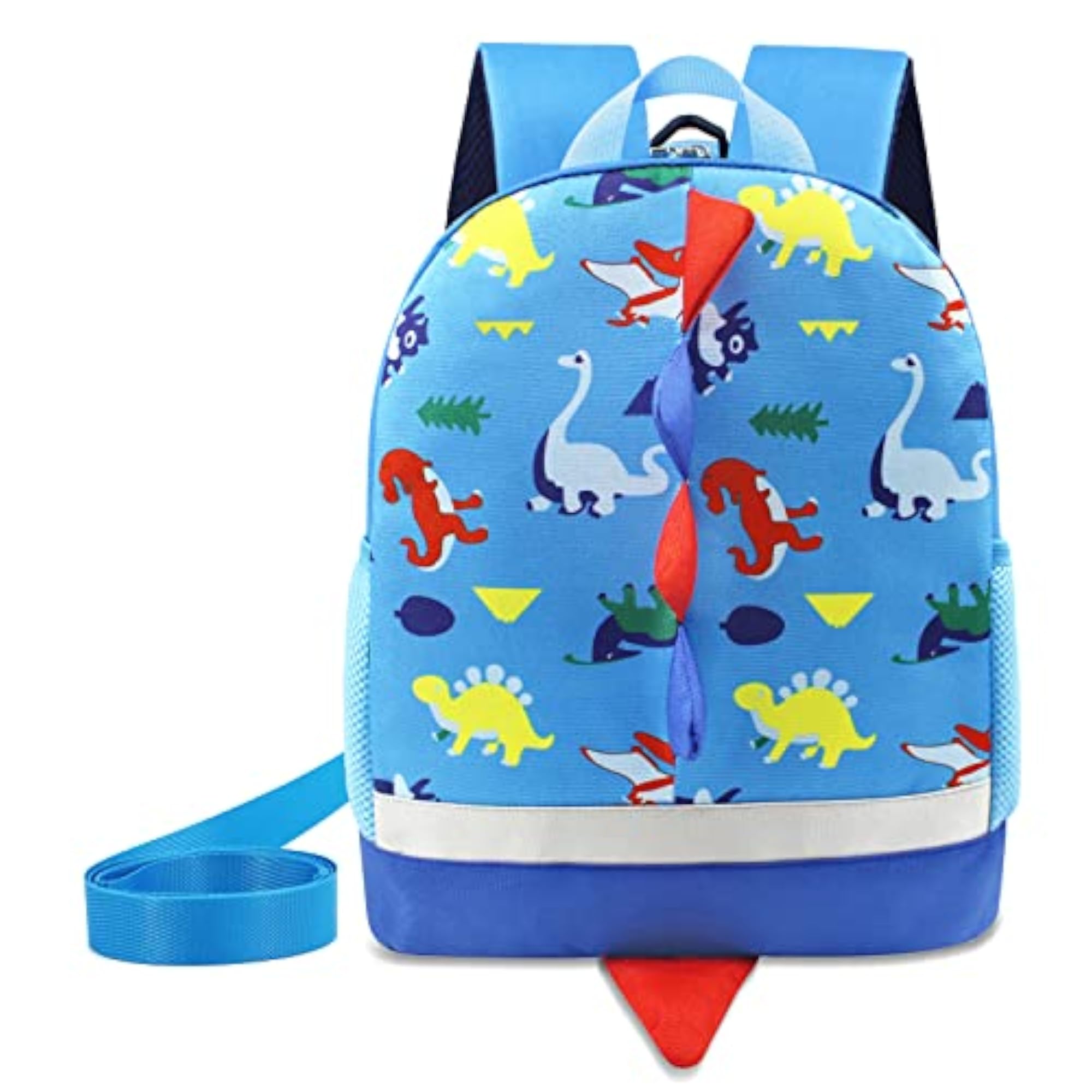 Uworth Kids Dinosaur Backpack, Toddler Rucksack Blue
